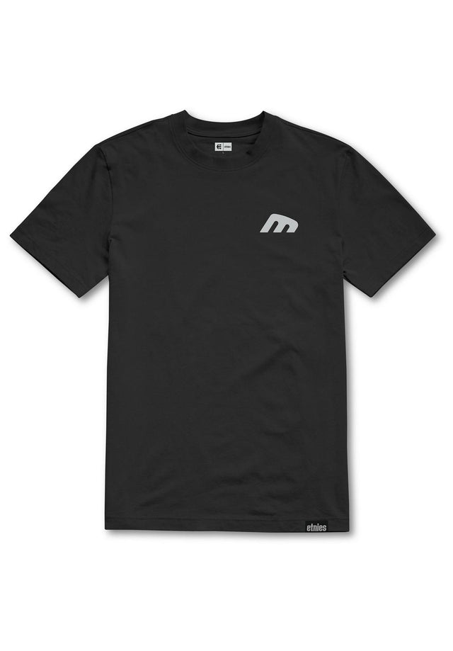 Team Embroidery Tee black-white Vorderansicht
