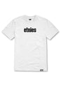 Wordmark Tee white Vorderansicht