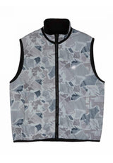 Santa-Cruz Cache Reversible Chaleco woodcutcamo-black – Vista frontal