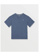 Volcom Stone Blanks BSC T-Shirt stormblue – Set forfra