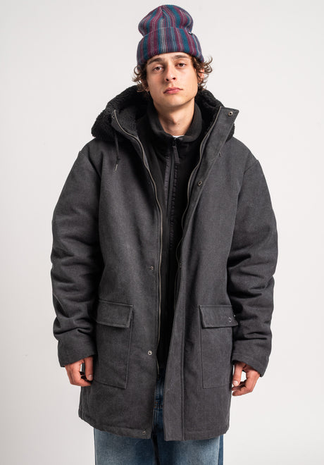 TITUS Nivae Winterjas blackwashed – Achteraanzicht