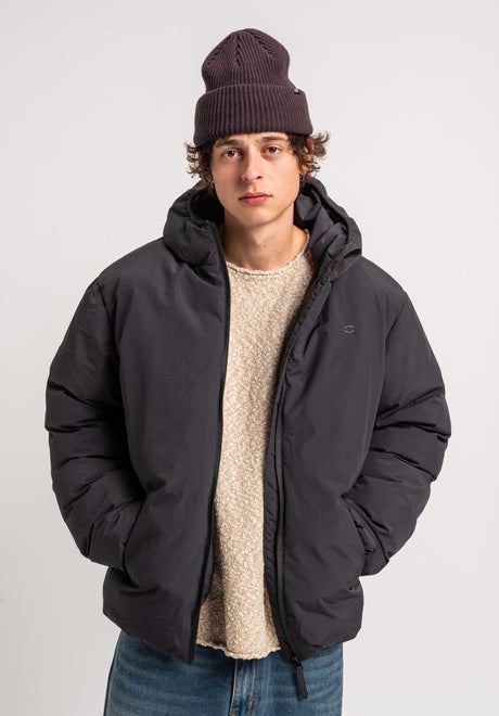 TITUS Leif Winterjas black – Achteraanzicht