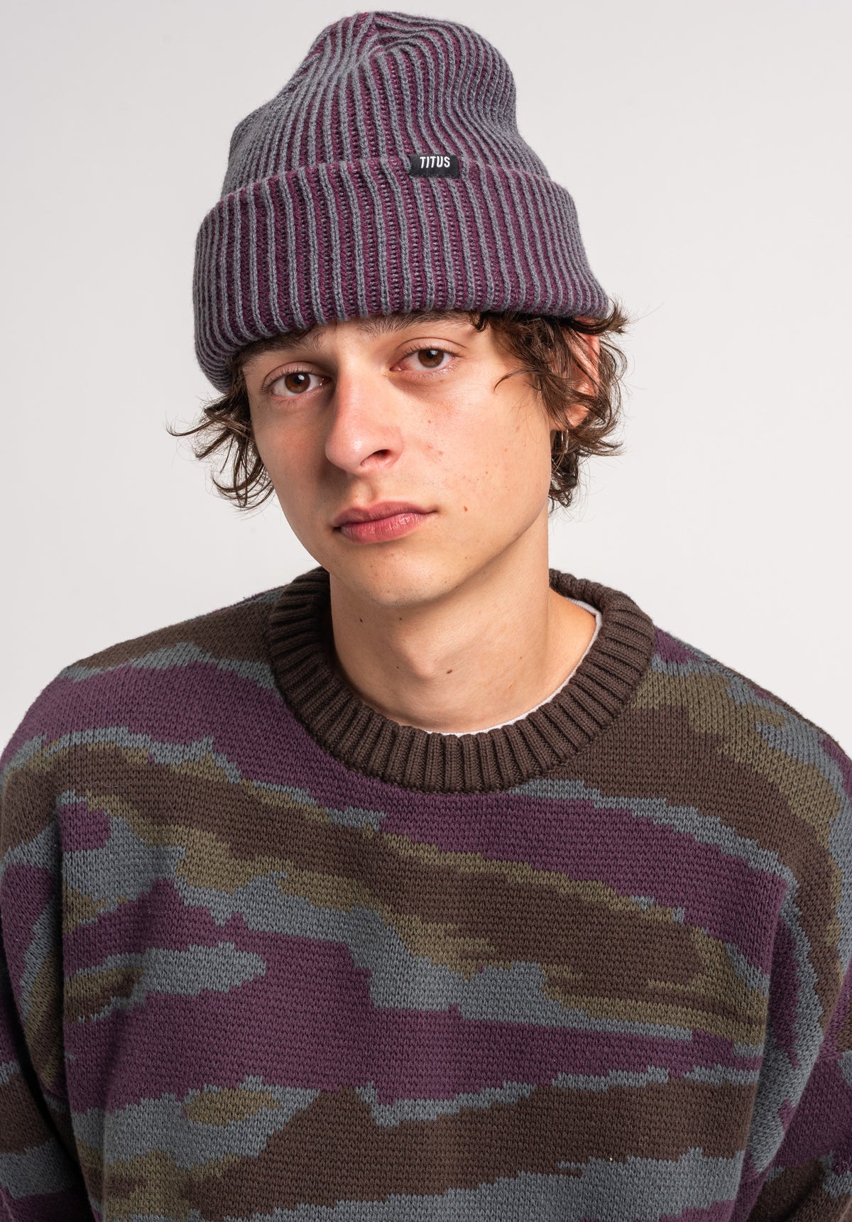 TITUS Nalei Pull darkberry-ao – Vue de détail 1
