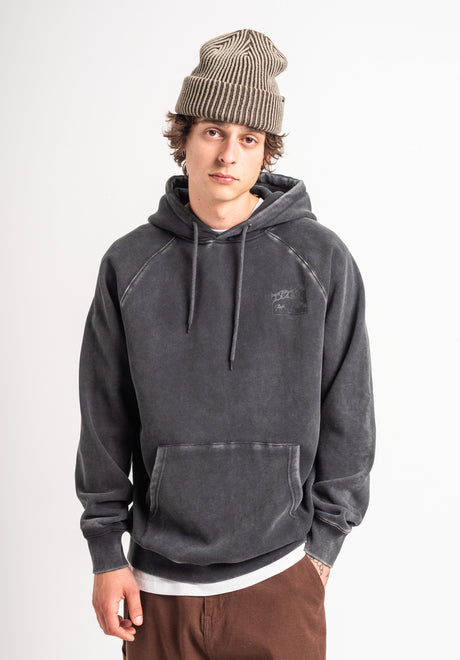 TITUS Heritage Clean Hoodie darkberryfaded – Front view