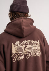 TITUS Nika Sudadera darkbrown – Vista de detalle 1