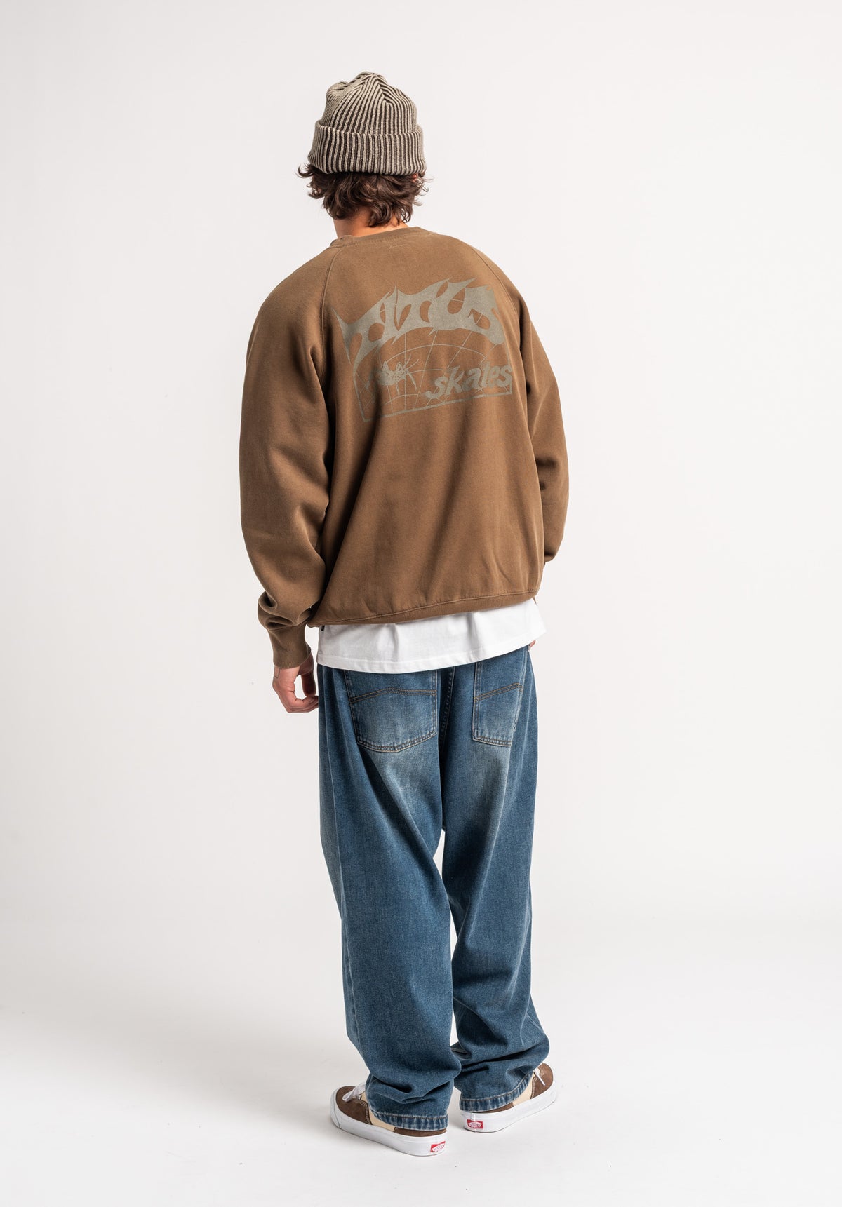 TITUS Heritage Clean Sweatshirt blackfaded – Set oppefra