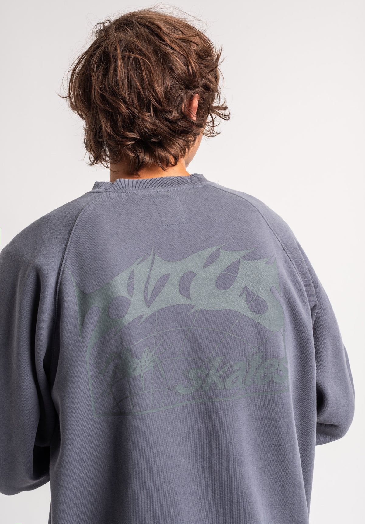 TITUS Heritage Clean Sweatshirt greybluefaded – Detaljevisning 1