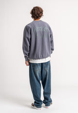 TITUS Heritage Clean Sweatshirt greybluefaded – Set oppefra