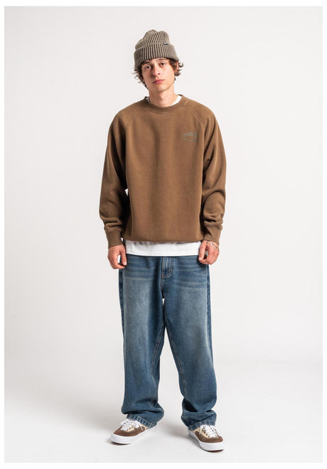 TITUS Heritage Clean Sweatshirt darkolivefaded – Detail view 1
