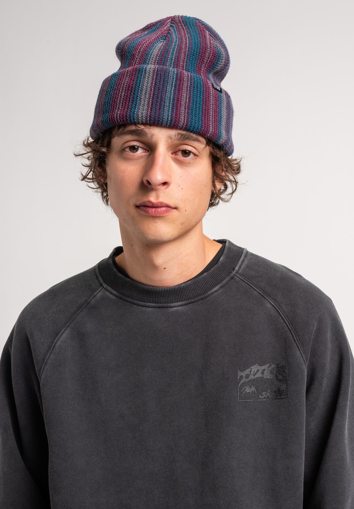 TITUS Heritage Clean Sweatshirt berryfaded – Detail view 2
