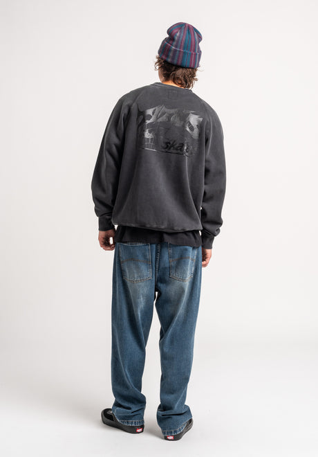 TITUS Heritage Clean Sweatshirt berryfaded – Top view