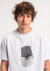 TITUS Vael T-Shirt lightheathergrey – Back view