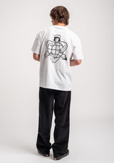 TITUS Nari T-Shirt white – Detaljevisning 2