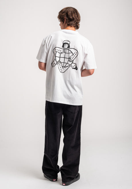 TITUS Nari T-shirt white – Vue de détail 2
