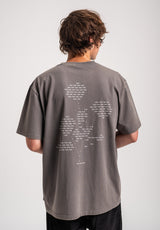 TITUS Yona T-shirt greybluefaded – Vista 1