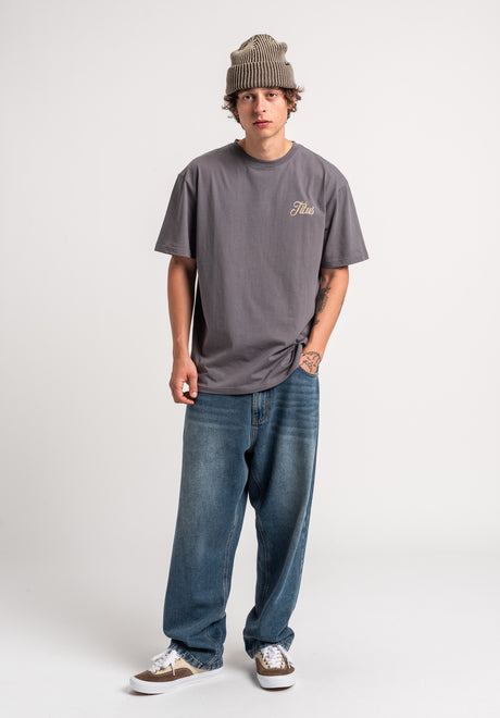 TITUS Nika Camiseta greyblue – Vista lateral