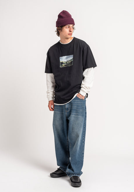 TITUS Lior T-Shirt black – Detail view 1