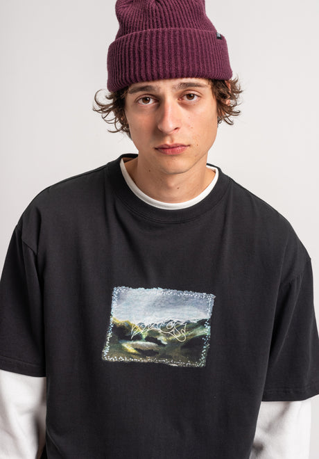 TITUS Lior T-Shirt black – Back view