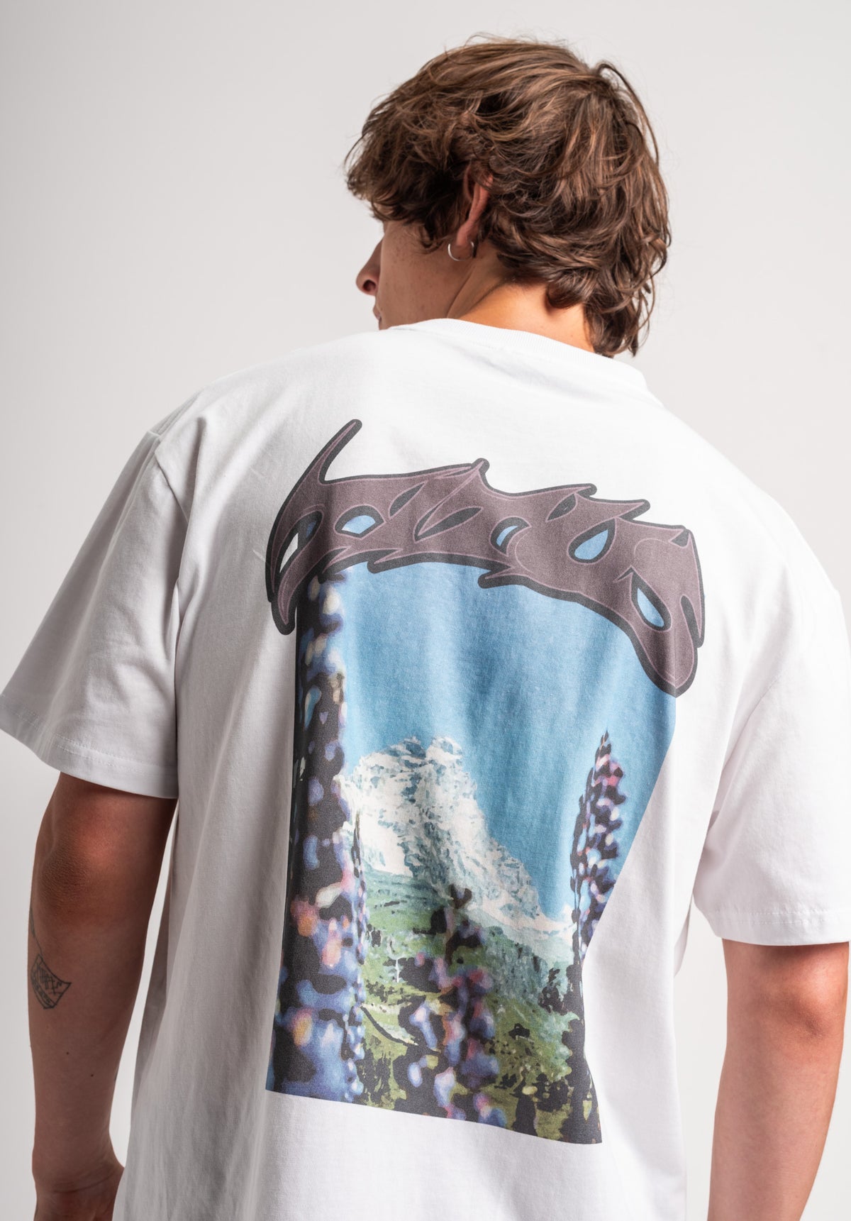 TITUS Yven T-Shirt white – Detail view 1
