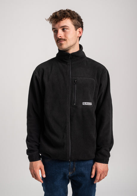 Rules Jonel Overgangsjakke black – Set forfra