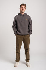 Rules Bonfire Sweat à capuche leadgrey – Vue de dos