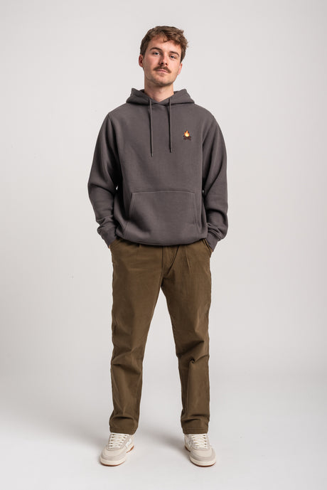 Rules Bonfire Sudadera leadgrey – Vista trasera