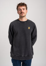 Rules Hiking Pack Sweatshirt blackfaded – Front view