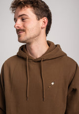 Rules Marshmellow Felpa con cappuccio olive – Vista posteriore