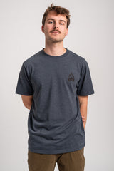Rules Campfire T-shirt fogbluemottled – Vue de face