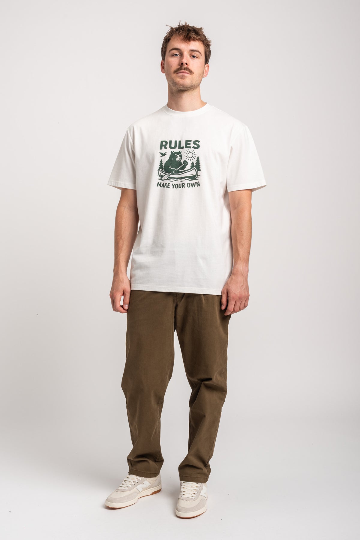 Rules Float Mode T-shirt offwhite – Vue de dos