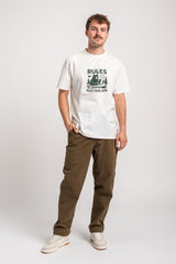 Rules Float Mode T-shirt offwhite – Vue de face