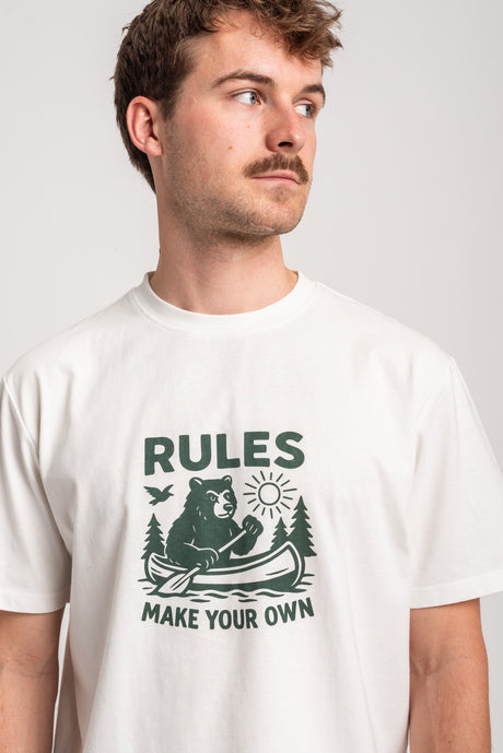 Rules Float Mode Camiseta fogbluemottled – Vista de detalle 1