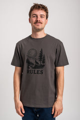 Rules Jonel Camiseta leadgrey – Vista frontal