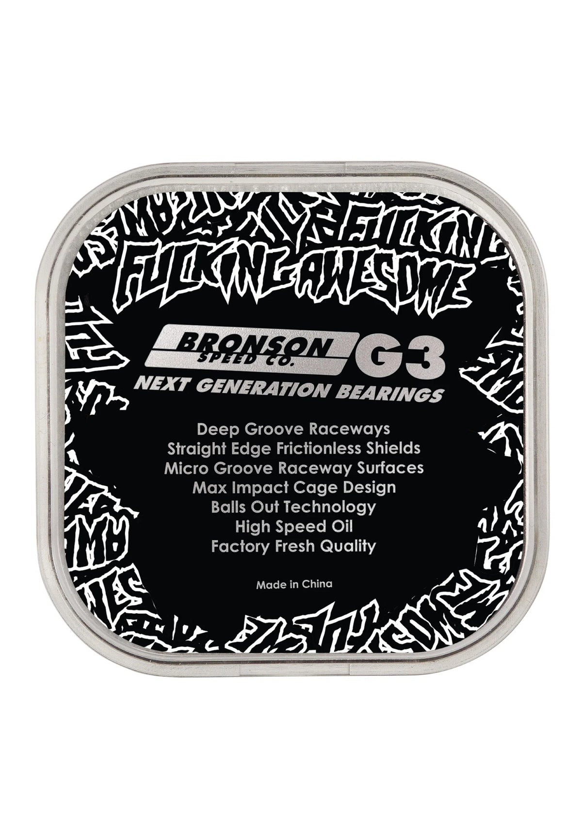 Bronson Speed Co. FA G3 Cuscinetto a sfera black – Vista posteriore