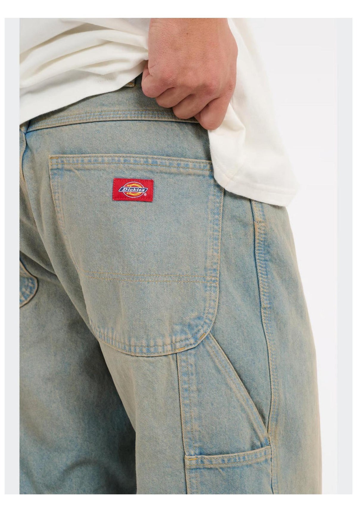 Dickies 997 Loose Straight Carpenter Jeans lightaged-faded – Detail view 1