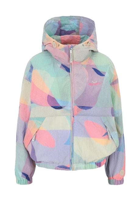 iriedaily Stohead Crushy Veste de mi-saison multicolored – Vue de face