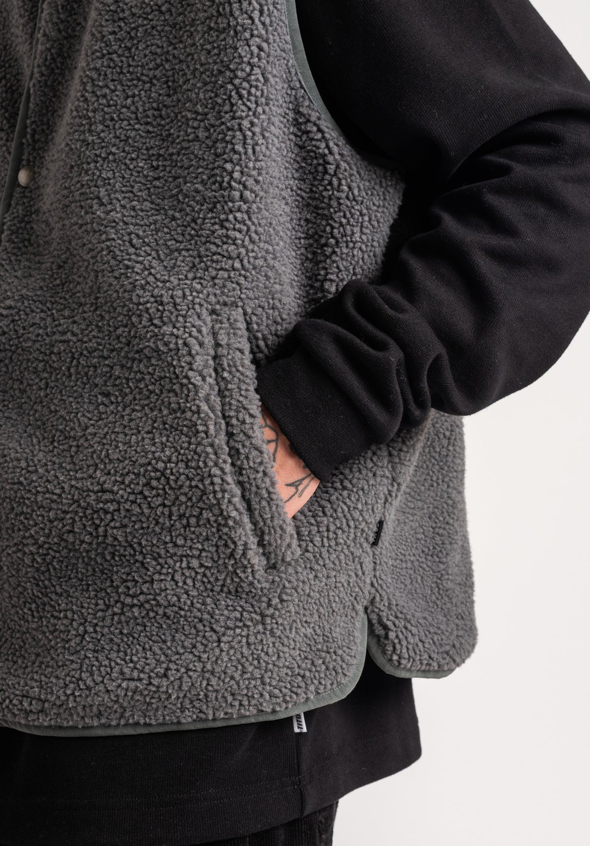 TITUS Asja Gilet greyblue – Vue de détail 1