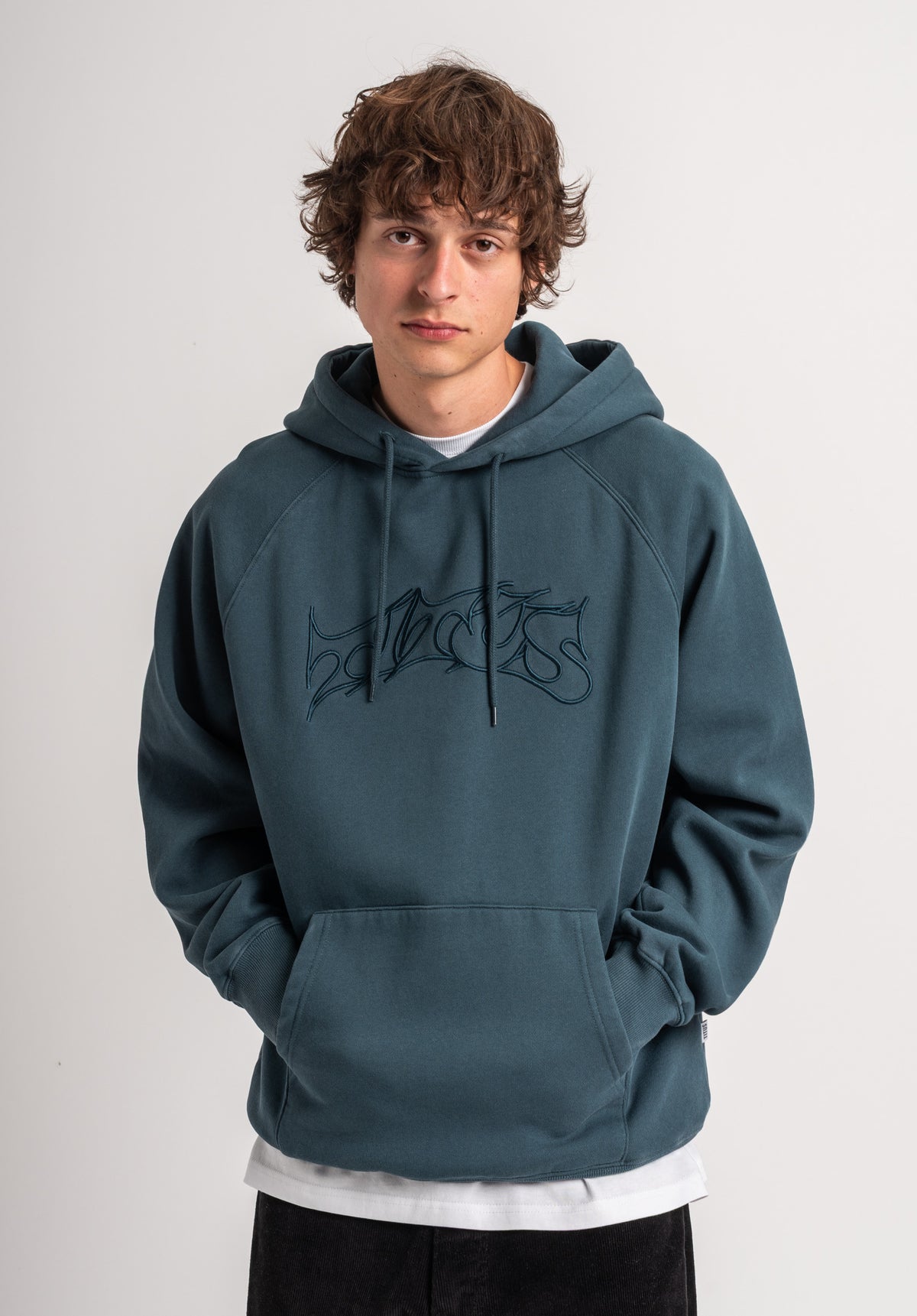 TITUS Classic Typo Sweat à capuche blackfaded – Vue de dos