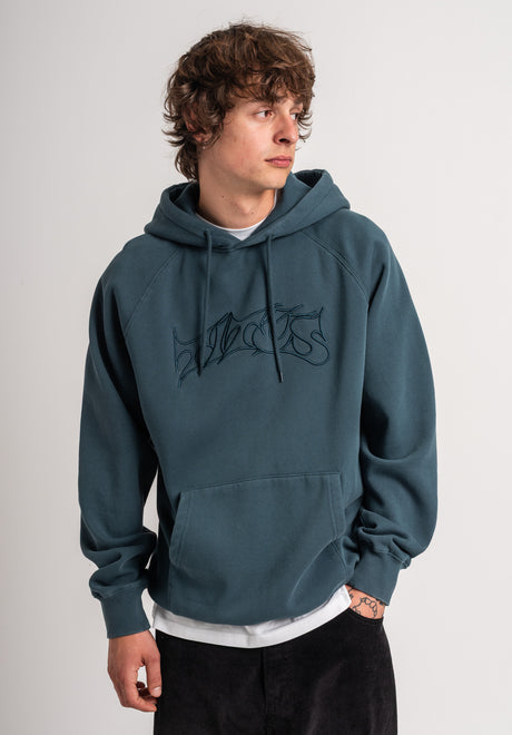 TITUS Classic Typo Hoodie blackfaded – View 1