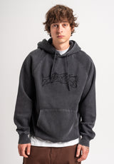 TITUS Classic Typo Sudadera medipetrolfaded – Vista trasera