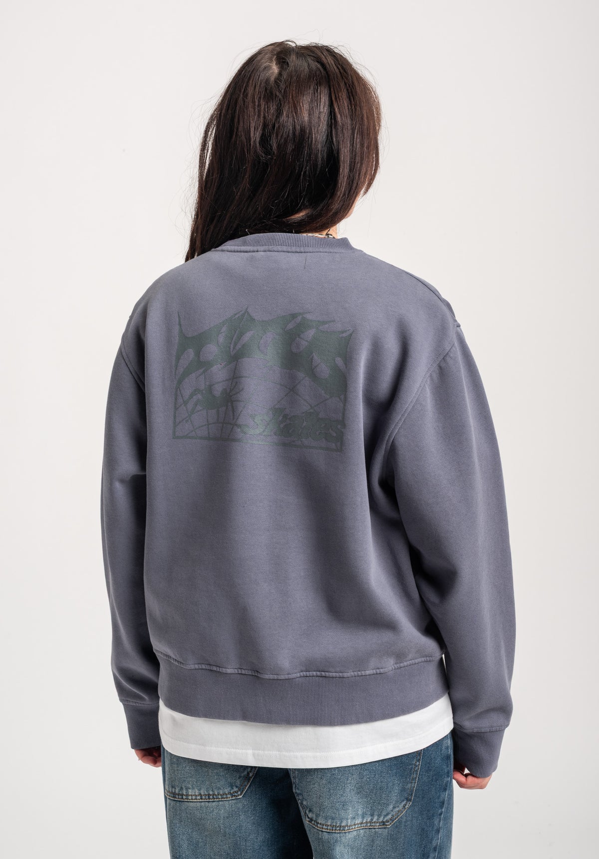 TITUS W Heritage Clean Sweatshirt greybluefaded – Detail view 1