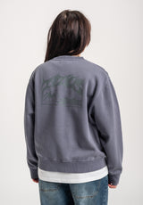TITUS W Heritage Clean Sweatshirt greybluefaded – Detail view 1
