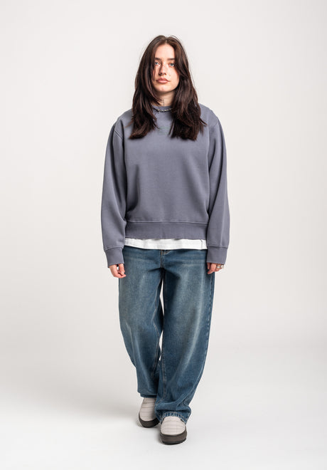 TITUS W Heritage Clean Sweatshirt greybluefaded – Detail view 2
