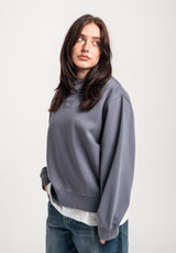TITUS W Heritage Clean Sweatshirt greybluefaded – Top view
