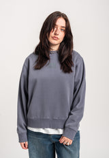 TITUS W Heritage Clean Sweatshirt greybluefaded – Back view