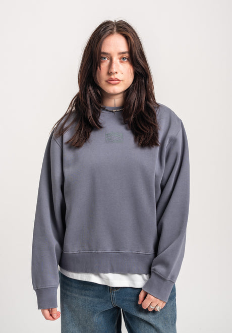 TITUS W Heritage Clean Sweatshirt greybluefaded – View 1