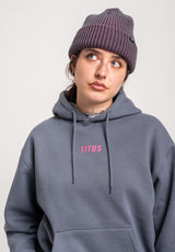 TITUS Dilja Sudadera greyblue – Vista superior