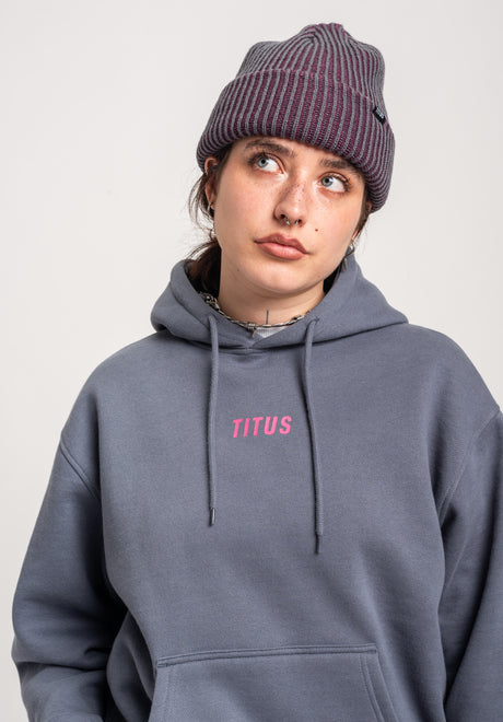 TITUS Dilja Sudadera greyblue – Vista superior