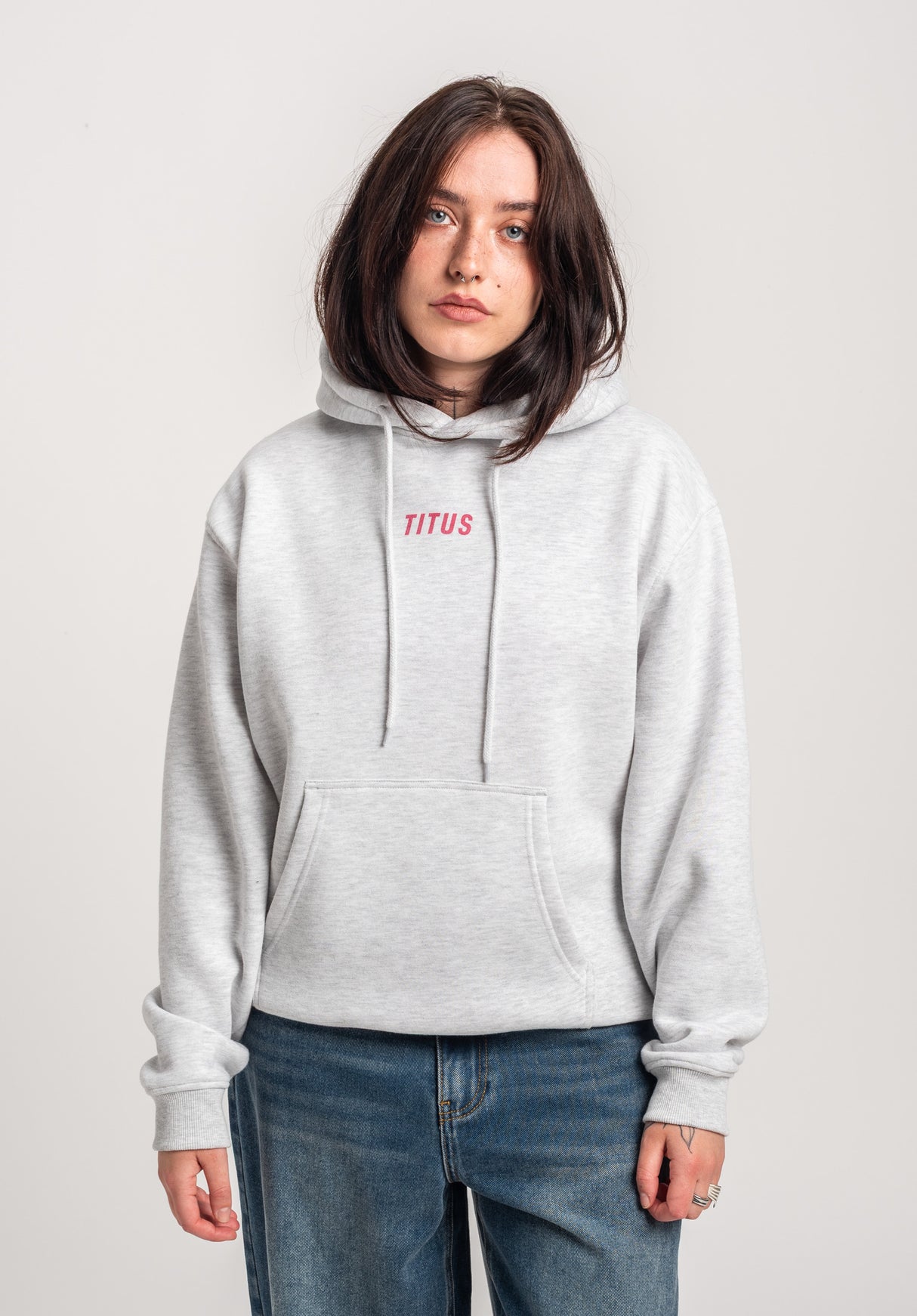 TITUS W Runa Sudadera lightheathergrey – Vista trasera