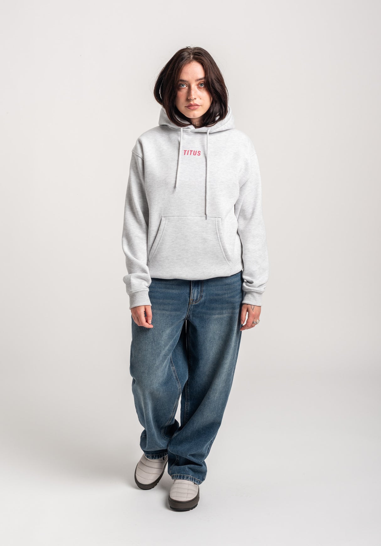 TITUS W Runa Sudadera lightheathergrey – Vista lateral